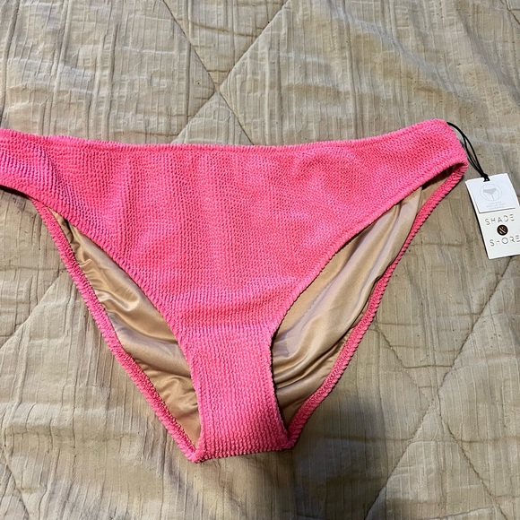 NWT shade & shore pink bikini bottom - Picture 8 of 8